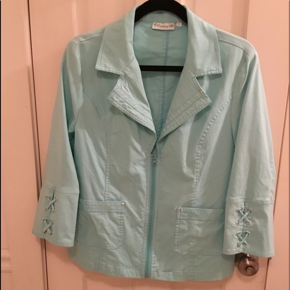 Cute mint green jacket